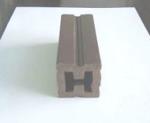 150mm*25mm Synthetic Wood Plastic Composite/WPC Flooring for Outdoor Living