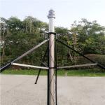 CCTV Poles Integrated 6063 Aluminum Anodized Surveillance Mast