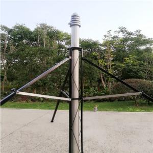 Quality CCTV Poles Integrated 6063 Aluminum Anodized Surveillance Mast wholesale