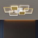 Modern LED Ceiling Light Simplicity Fashion Geometric Light luxury Black Gold