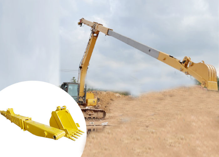 Construction Machine 16m 15m Telescopic Arm , Excavator Long Arm Two Section