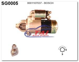 Quality 0001107037 Car Motor Starter, Auto Starter Motor, 0001108030, 0123335002, 0120689562-BOSCH wholesale