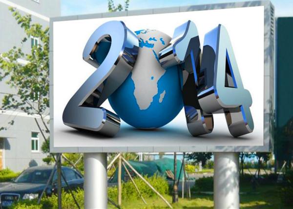 P5 Matrix Outdoor Full Color LED Screen , Advertising Screen Display High