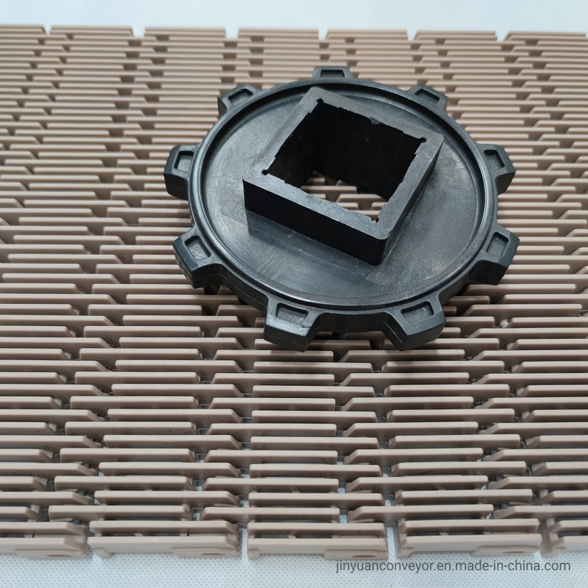 4809 Series Pitch 57.15mm Raised Rib Plastic Modular Belt