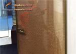 Interlayer Laminated Glass Metal Mesh 30m Woven Copper Wire Mesh