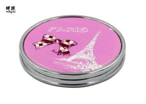 Quality Paris Tower Design Souvenir Mens Small Compact Mirror Girls Using wholesale