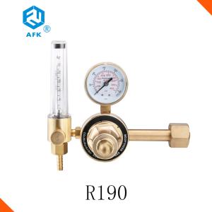 Quality R190 Brass Pressure Regulator With Argon Flowmeter Inlet Connection G5/8&quot; - RH wholesale