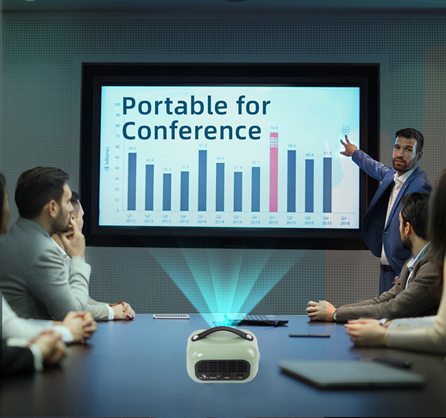 Airplay MiraCast WiFi Wireless Pico Pocket Projector 5000MA