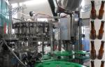 2000BPH Full Auto Beer Filling Machine Beverage Bottle Washing Filling Capping
