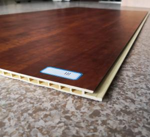 Quality Waterproof PVC Wooden Cladding Bamboo Wood Effect Cladding Sheets wholesale