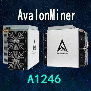 Quality Used 3250W Canaan Avalonminer 1066 50TH/S Coin Mining Machine wholesale