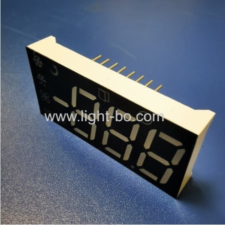 Customized Multicolour Triple Digit 7 Segment LED Display Module For Refrigerator Control Panel