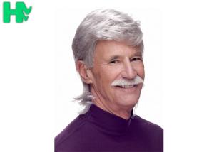 Quality New Fashion Synthetic Short Old Man Wigs Natural Wave Headpiece Hair wholesale