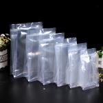 PET Flat Bottom Clear 800g Flat Bottom Gusset Bags