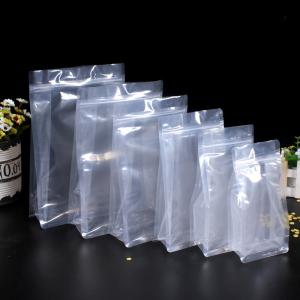 Quality PET Flat Bottom Clear 800g Flat Bottom Gusset Bags wholesale