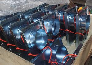 Quality Carbon Steel Galvanized 450mm Pneumatic Blast Gate wholesale