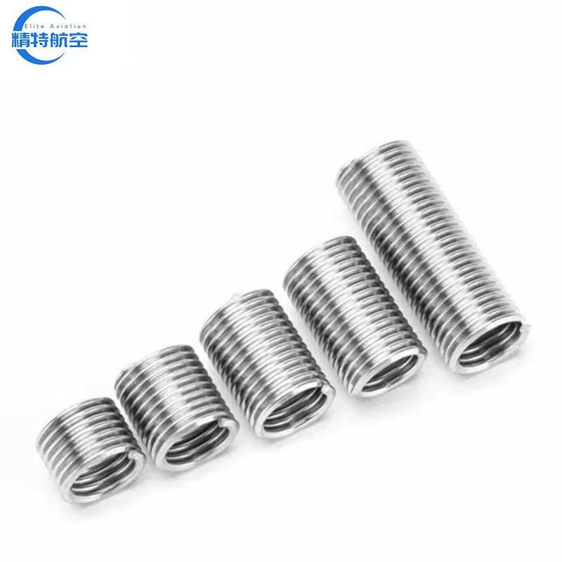 Colorful Wear Resistant Thread Screw Locking Threaded Inserts Bag of 100