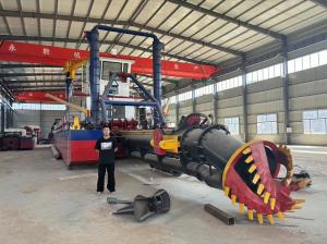 Quality Customizable 16 inch Cutter Suction High Sludge Dredging Vessel Sand Dredging Vessel from River or Sea High Performance wholesale