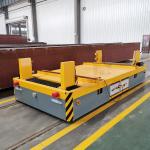 Power Motorized Rail Transfer Cart , 35 Tons Low Voltage Road Rail Trailer