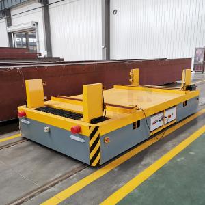 Quality Rail Pallet Transfer Carts 50Ton Battery Powered Transfer Cart wholesale