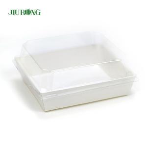 Quality F Flute Recycled Biodegradable Paper Container Fast Food Shop OEM ODM wholesale