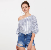 Plus Size Women Clothing Office Latest Blouse Designs