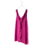 Powder Coated 18 Inch Notched Laundry Wire Hanger