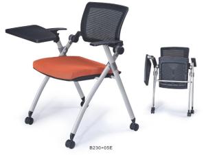 Quality commercial movable foldable chair with writing tablet wholesale