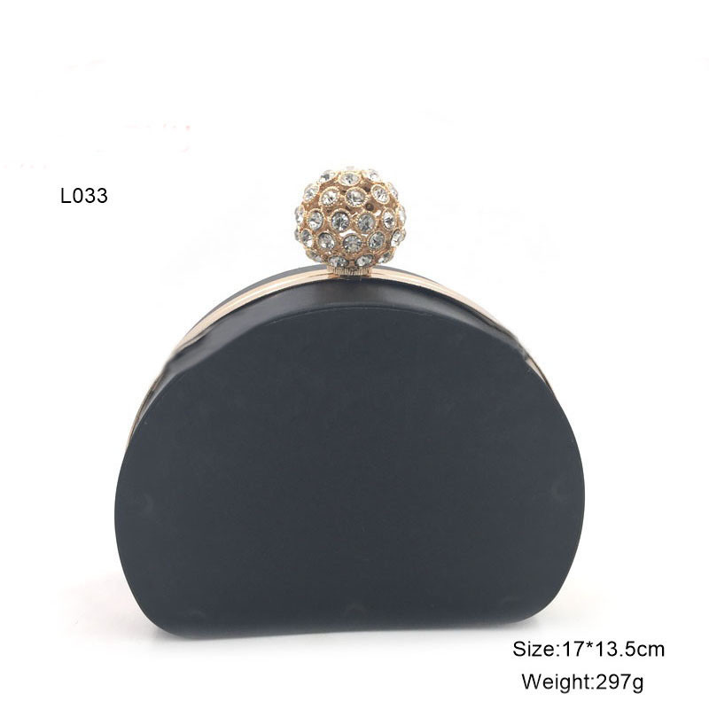 Bag accessory handbag making gold metal part clutch bag box metal frame