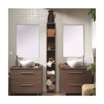 Customized Color Hotel Vanity Bathroom Equipment Width 38-46 in for Customized