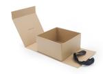 Kraft Paper Collapsible Gift Boxes , Paper Folding Gift Box OEM Service
