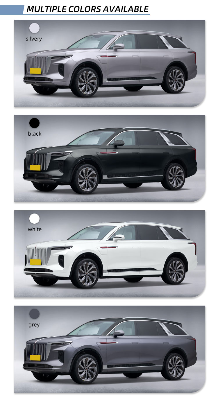 Hongqi E-HS9 2021 510KM EHS9 version cars used china electric cars SUV sport dual motor drive for adults auto electrico