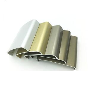 Quality 6063 T5 T6 Anodized Aluminum Profiles For Construction Metal Building Materials wholesale