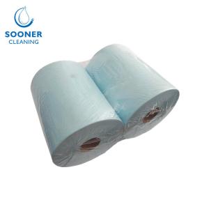 Quality Woodpulp PET Industrial Cleaning Wipes High Strength wholesale