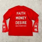 Luxury Clothing Manufacturers Custom Street Wear Double Layer Long Sleeve Cotton
