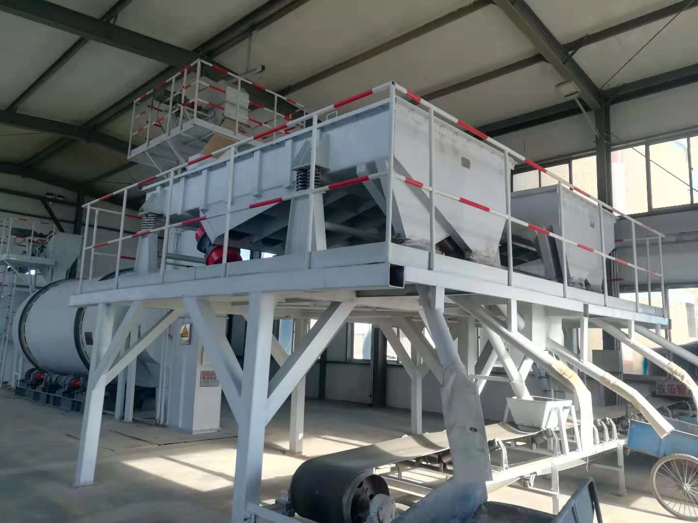 Provided Video Inspection Automatic Sand Sieving Machine with Linear Vibrating Screen