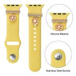 100% Pure Natural Solid Silicone Watch Band For Apple Series 40mm 44mm