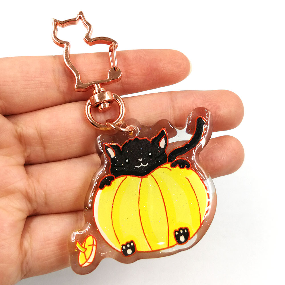 Factory Plastic Laser Cut Make Your Own Epoxy Resin Anime Figure Acrylic Charms Keychains