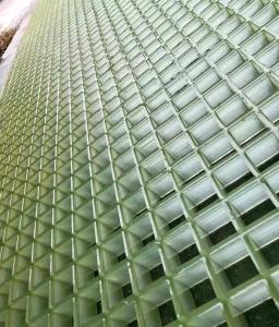 Quality Pure Resin Grille FRP Grating Walkway Or Platform Use In 38*38*38mm Customized Panle Size wholesale
