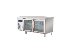 Quality Horizontal Glass Door Stainless Steel Freezers R134A R290A wholesale
