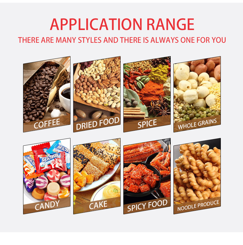 Self-Standing Zipper-Seal Food Packaging Bags For Convenient Storage And Portability