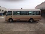 Cummins Engine Coaster Minibus Luxury Passenger Travel Coach Buses Low Fuel