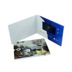A4 hard cover printing 10.1 inch LCD screen electronic video greeting card