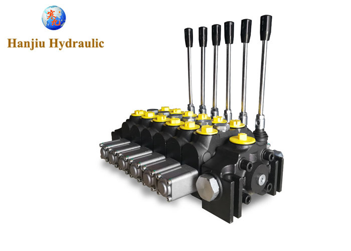 350 Bar 200 Liters Sectional Hydraulic Control Valve