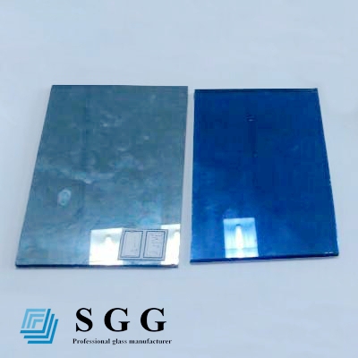Excellent quality 5mm Reflective Cool Blue Glass