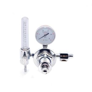 Quality Co2 Brass Pressure Regulator With Flow Meter Outlet Connection M16-1.5RH wholesale