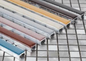 Quality Aluminum Profile Ceramic Tile Corner Edge Finishing Trim Factory custom wholesale