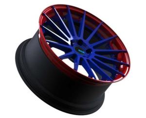 Quality Converse Lip 3 Piece Forged Wheels ET10 5x112 Three Piece Wheels wholesale