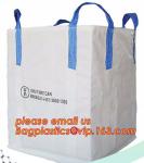 Top open virgin polypropylene woven big jumbo bag for sand cement sludge