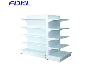 Quality Anti Rust Supermarket Display Shelving With Electrostatic Spray Surface wholesale